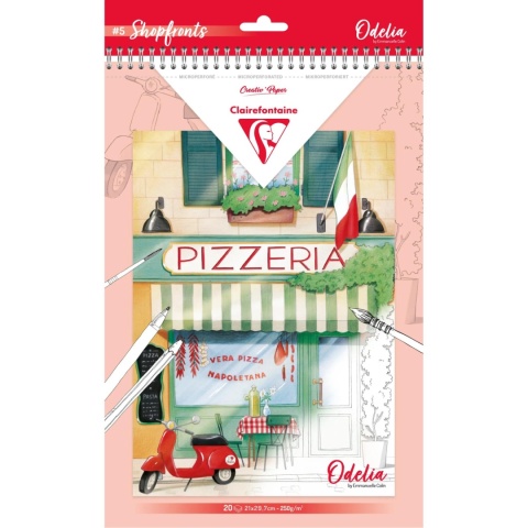 Kolorowanki Odelia Restauracje - E.Colin