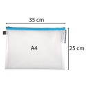 Koperty na suwak A4 EVA 5 szt.