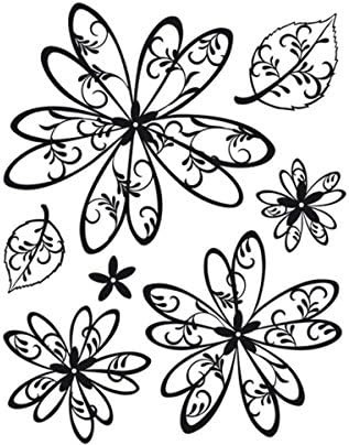 Stemple VivaDECOR 3D Fantazyjne Kwiaty