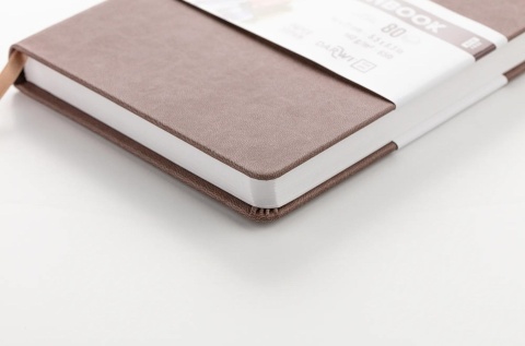 Szkicownik DARWI A6 140g Brązowy