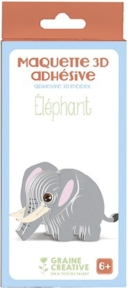 Układanka przestrzenna 3D Słoń