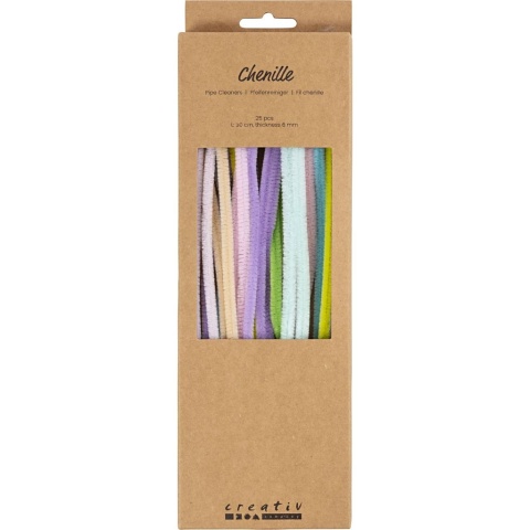 Wyciory Pastelowe 6 mm 25 szt.