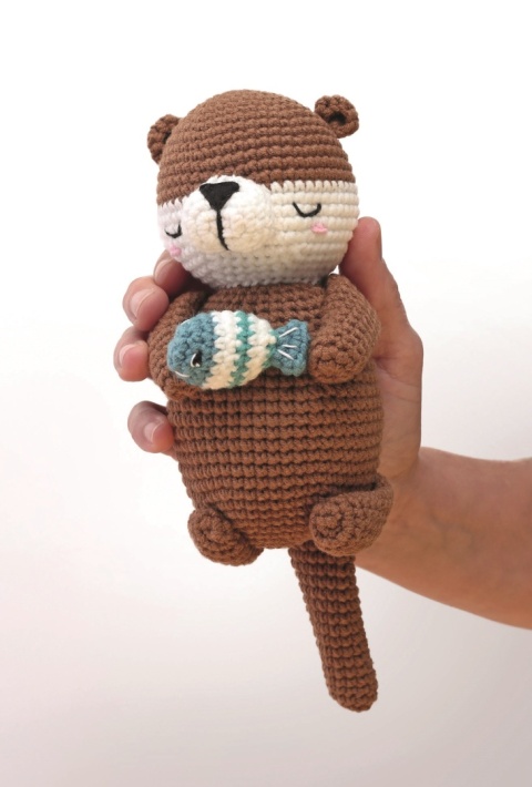 Zestaw do Szydełkowania Wydra muzyczna