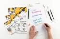 Blok Lettering A5 papier welinowy 20 ark