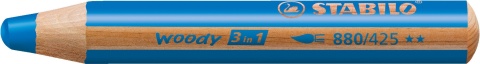 Kredka STABILO Woody 3w1 Niebieska