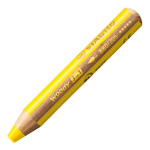 Kredka STABILO Woody 3w1 Żółta