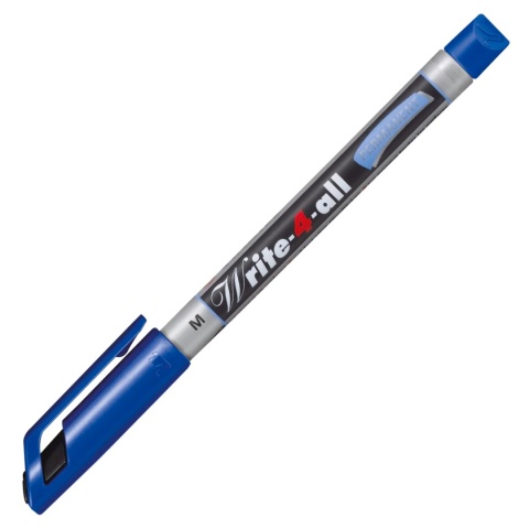 Marker Permanentny Write4all Niebieski M