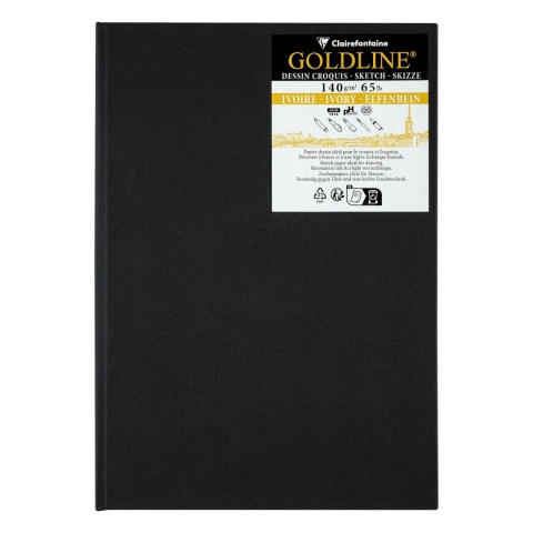 Szkicownik Goldline A5 Pap Ivory Portret