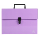 Teczka harmonijkowa 18 przeg. Fioletowa