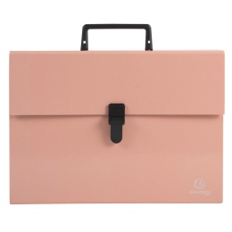 Teczka harmonijkowa 18 przeg. Koralowa