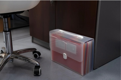 Teczka harmonijkowa 24 przeg. Przezr.