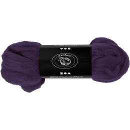 Wełna Merynosów 100g Purpurowa