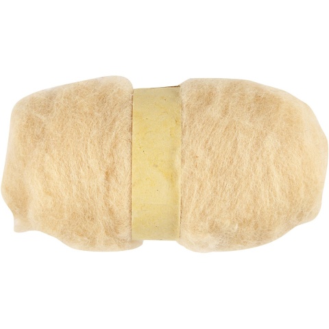 Wełna czesankowa 100 g Jasno-beżowa