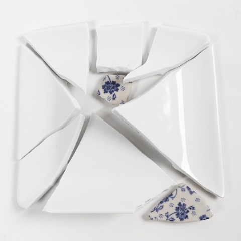 Zestaw Kintsugi Talerzyk na drobiazgi