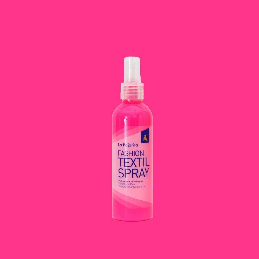 Farba do Tkanin Spray 100 ml Fluo Różowy Farba do Tkanin Spray 100 ml Fluo Różowy