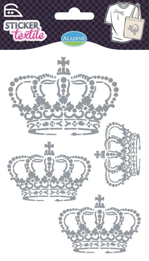 Naprasowanka Brokatowa Korony Naprasowanka Brokatowa Korony