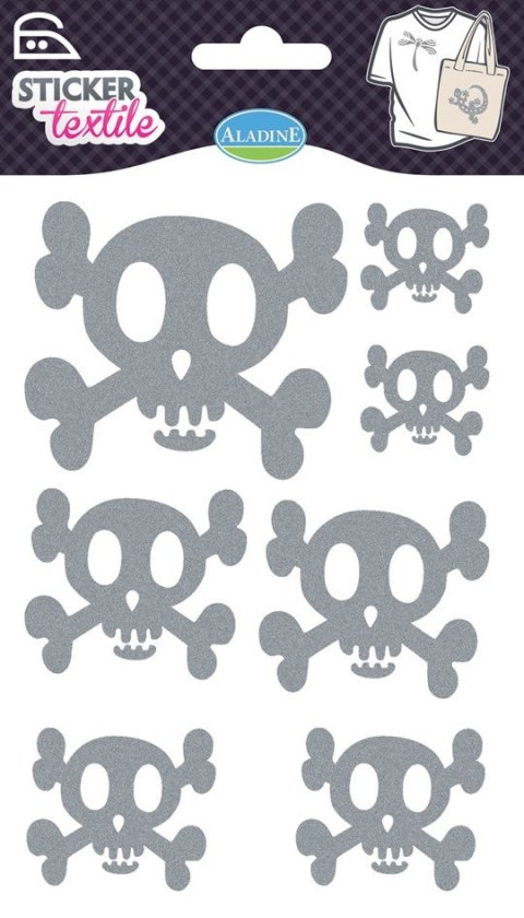 Naprasowanka Brokatowa Piracki Symbol Naprasowanka Brokatowa Piracki Symbol