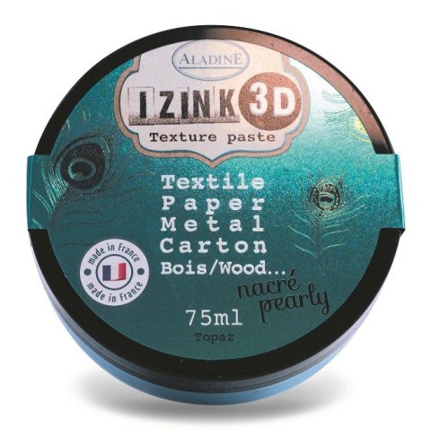 Pasta 3D 75 ml metaliczna Zielonomodra Pasta 3D 75 ml metaliczna Zielonomodra
