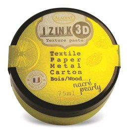 Pasta 3D 75 ml metaliczna Żółta