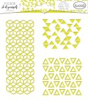 Szablon 15x15 cm Trio Geometryczne 2 Szablon 15x15 cm Trio Geometryczne 2