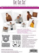 2 Szablony A4 samoprzylepne Dzikość 2 Szablony A4 samoprzylepne Dzikość