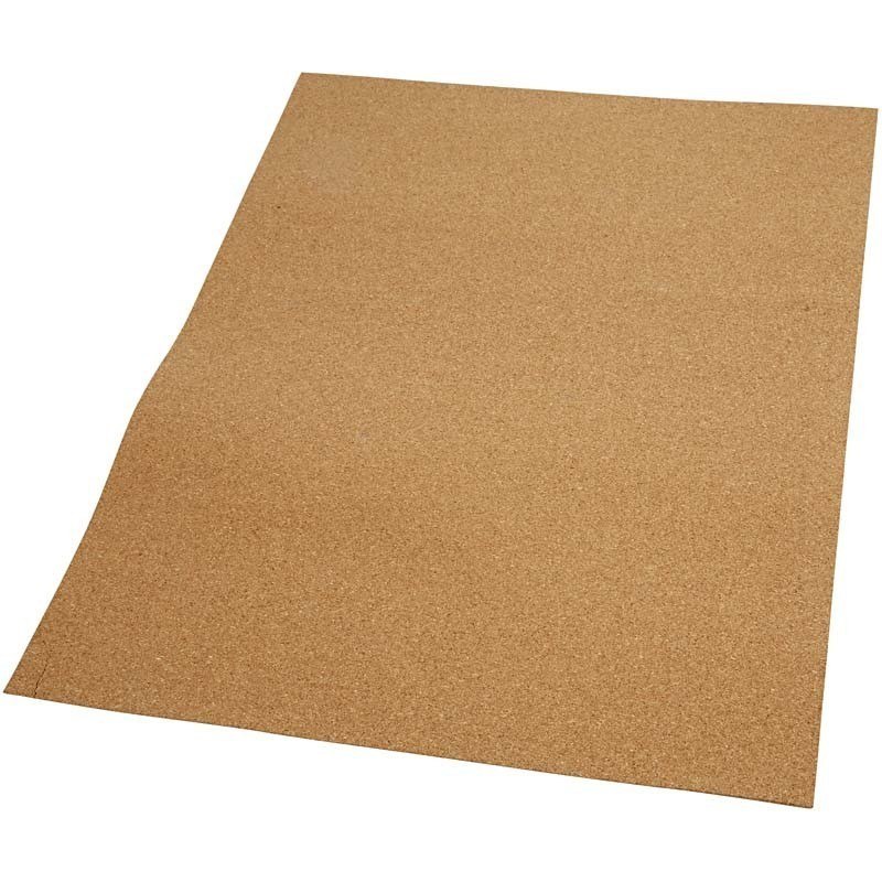 Korek, 4 arkusze 35x45 cm, grubość 2 mm Korek, 4 arkusze 35x45 cm, grubość 2 mm