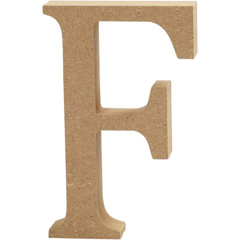 Litera F z MDF 8 cm