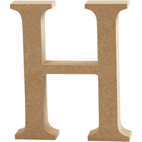 Litera H z MDF 8 cm Litera H z MDF 8 cm