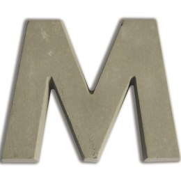 Litera M z betonu H:5 cm