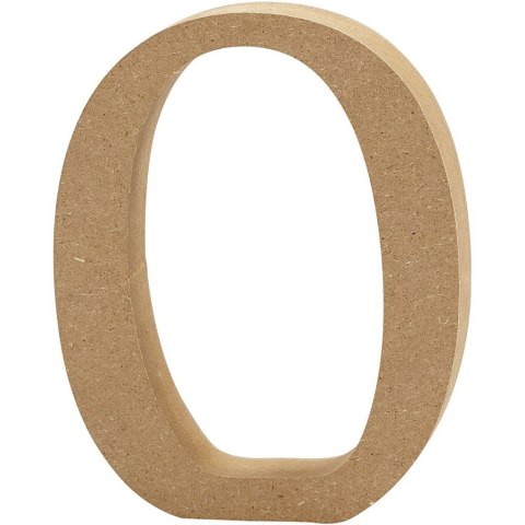 Litera O z MDF 8 cm