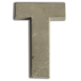 Litera T z betonu H: 5 cm