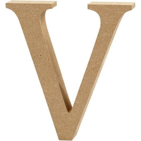 Litera V z MDF 8 cm Litera V z MDF 8 cm