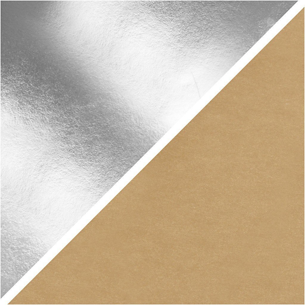 Papier Washable Srebrny 100x49 cm