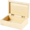 Pudełko z drewna na Biżuterię 14x9x5 cm Pudełko z drewna na Biżuterię 14x9x5 cm
