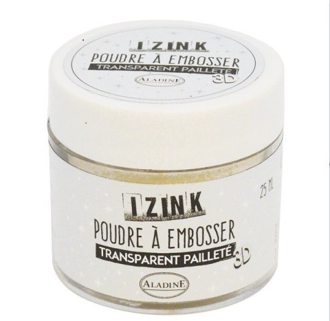 Puder do Embossingu brokat. Transparent Puder do Embossingu brokat. Transparent