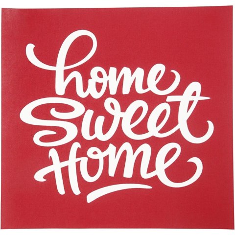 Szablon Sitodruk Home Sweet Home 22x21