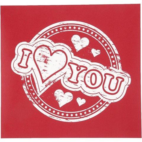 Szablon Sitodruk I heart YOU 22x21 cm Szablon Sitodruk I heart YOU 22x21 cm
