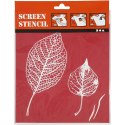 Szablon Sitodruk Liście 22x21 cm Szablon Sitodruk Liście 22x21 cm