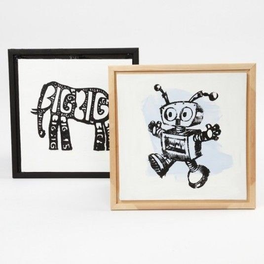 Szablon Sitodruk Robot 22x21 cm Szablon Sitodruk Robot 22x21 cm