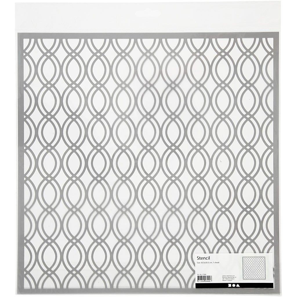 Szablon Splecione Fale 30,5 cm Szablon Splecione Fale 30,5 cm