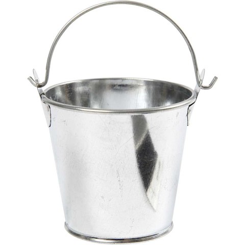 Wiaderka z metalu H: 5 cm 6 szt. Wiaderka z metalu H: 5 cm 6 szt.
