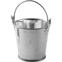 Wiaderka z metalu H: 5 cm 6 szt. Wiaderka z metalu H: 5 cm 6 szt.