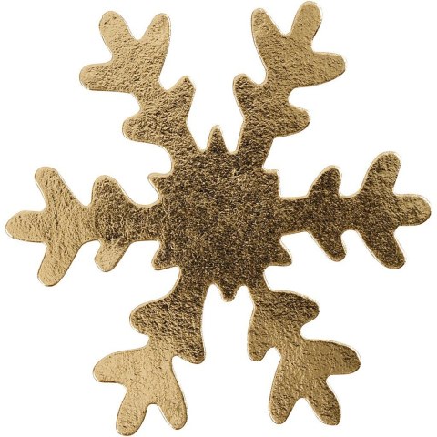 Złote Śnieżynki z Papieru Washable Złote Śnieżynki z Papieru Washable