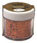 Brokat gruby Miedziany Holograficzny30ml Brokat gruby Miedziany Holograficzny30ml
