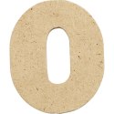 Cyfra 0 z MDF H: 4 cm 10 szt. Cyfra 0 z MDF H: 4 cm 10 szt.