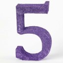 Cyfra 5 z MDF H: 13 cm Cyfra 5 z MDF H: 13 cm