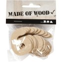 Cyfra 6 z MDF H: 4 cm 10 szt. Cyfra 6 z MDF H: 4 cm 10 szt.