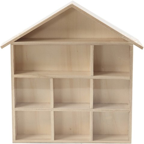 Domek z półkami H: 26 cm Domek z półkami H: 26 cm