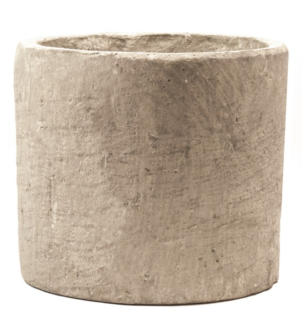 Doniczka walec z Betonu H: 10,5cm D:13cm Doniczka walec z Betonu H: 10,5cm D:13cm