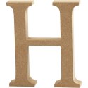 Litera H z MDF H: 13 cm Litera H z MDF H: 13 cm